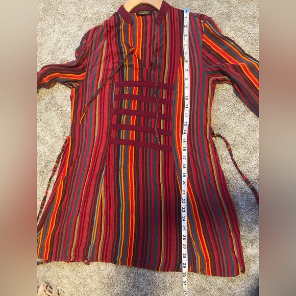 Los Banditos- Red Stripe Tie-Accent Chati
Tunic - Picture 11 of 11